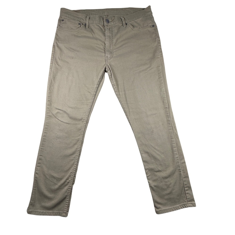 Levis 511 Slim Khaki Tan Chino Pants Mens 38x30 Cotton Stretch Casual 5-Pocket